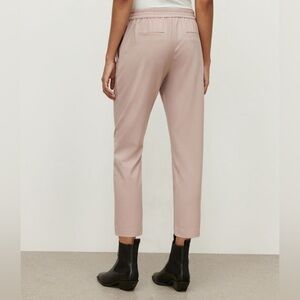 AllSaints Aleida Tri Trouser Cropped Pants in Soft Mauve Pink Size US 4